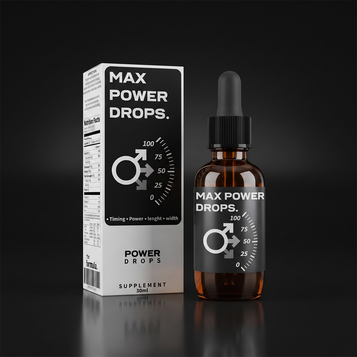 THE-FORMULA-MAX-POWER-IMAGE-3 Max Power Drops™ | Premium Herbal Wellness Formula for Men - Image 1